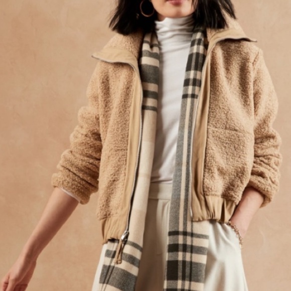 Banana Republic Full zip fleece jacket | sz L - Picture 6 of 8